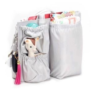 Original Tote Savvy Grey Diaper Bag Organizer Insert
